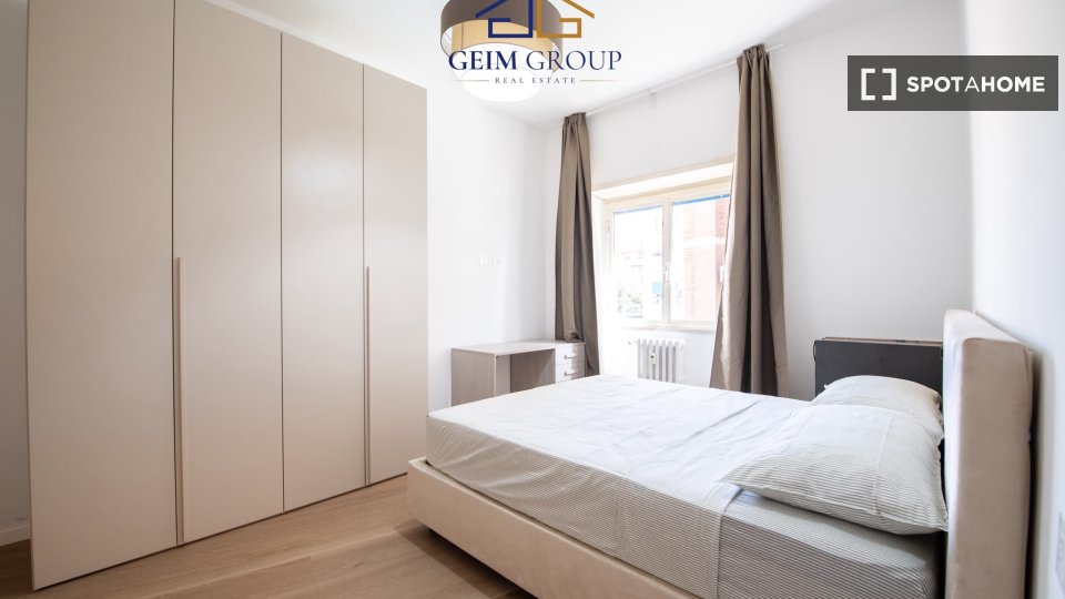 Chambre double Rome, 3 chambres, 90m² — photo 30