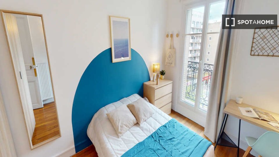 Camera doppia Parigi, 4 camere, 80m² — foto 8