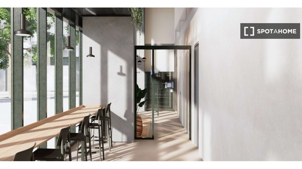 Rooms for rent in a residence in Mataró, Barcelona - a Barcellona