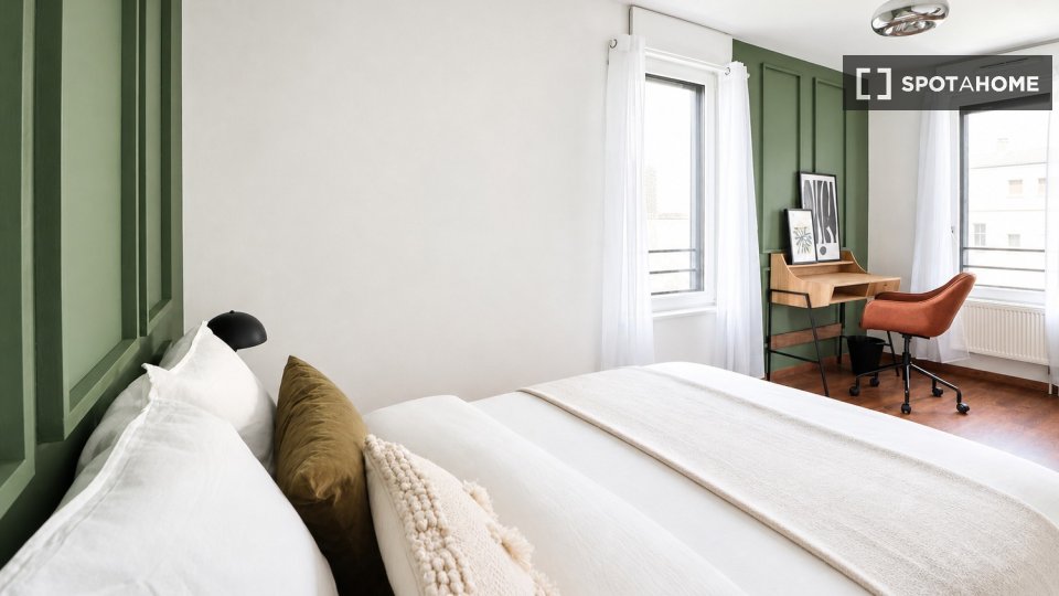 Chambre double Lille, 4 chambres — photo 22
