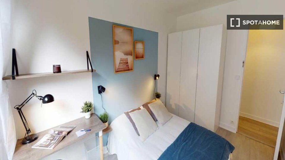Chambre double Paris, 3 chambres, 70m² — photo 3