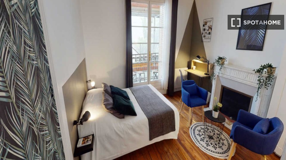 Camera doppia Parigi, 5 camere, 120m² — foto 8