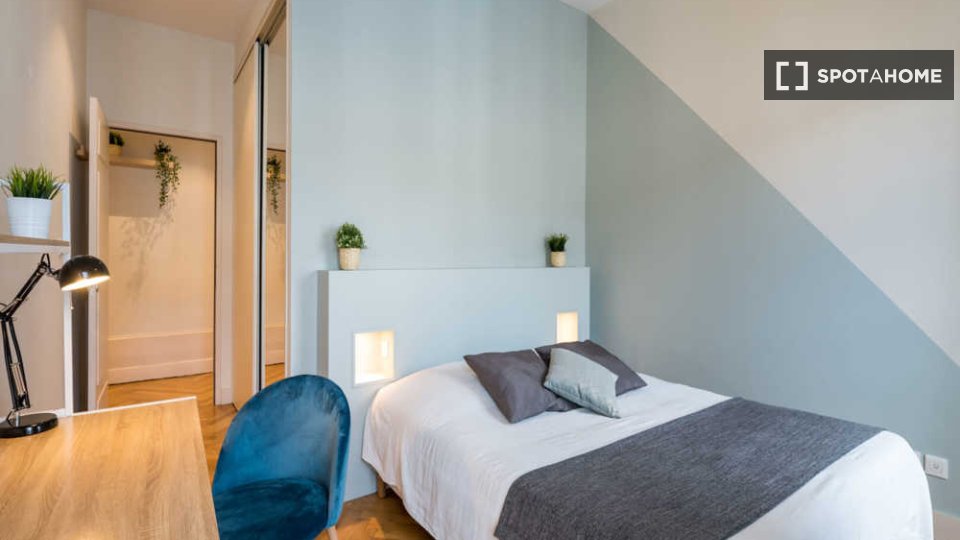 Habitación doble Lyon, 5 habitaciones, 150m² — foto 9