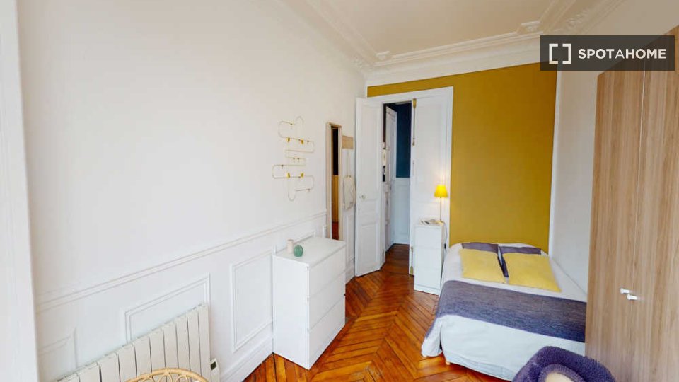 Camera doppia Parigi, 4 camere, 90m² — foto 15