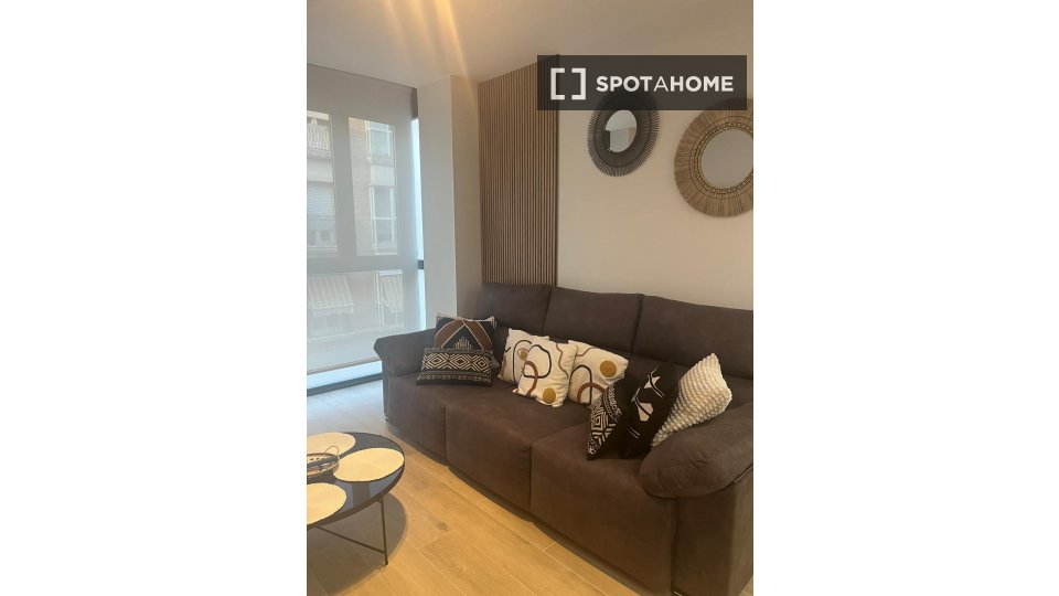 Piso en alquiler de 1 dormitorio en San Diego, Madrid