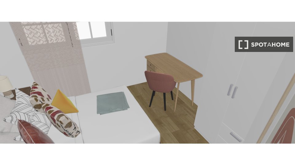 Double room Madrid, 4 beds, 85m² — photo 5