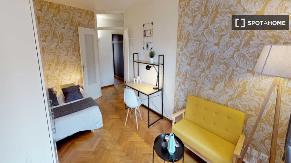 Habitación doble Lyon, 5 habitaciones, 110m² — foto 13