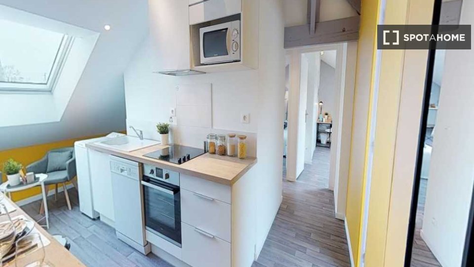 Double room Lille, 3 beds, 90m² — photo 12