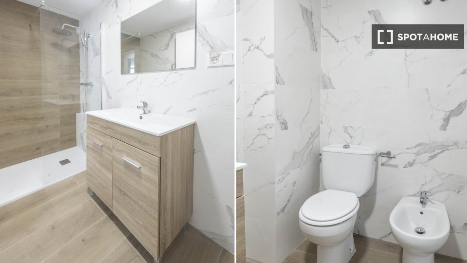 Chambre double Valence, 5 chambres, 100m² — photo 7