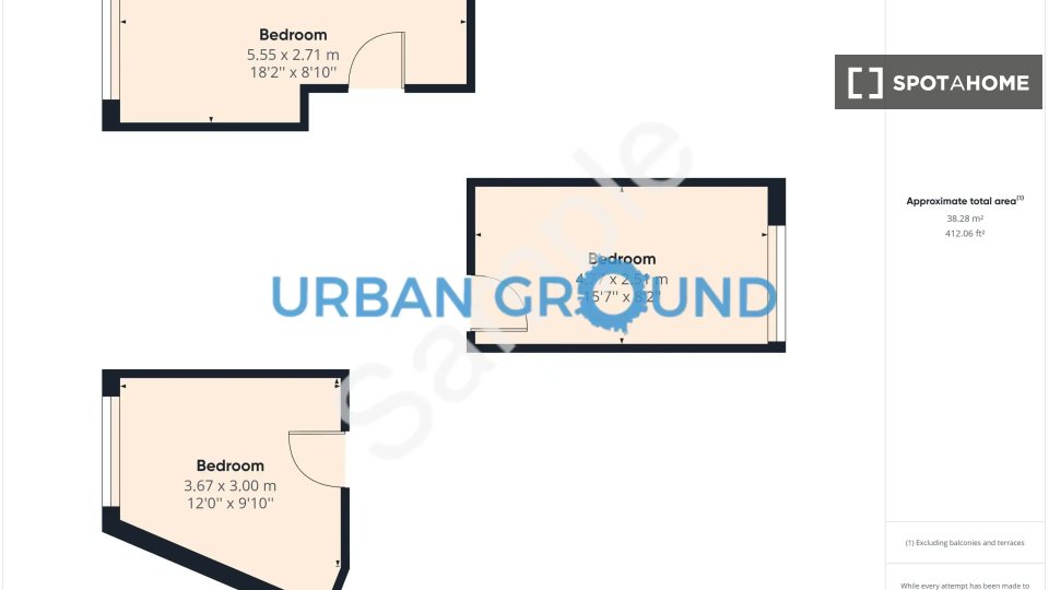 Double room Berlin, 1 bed, 11m² — photo 20