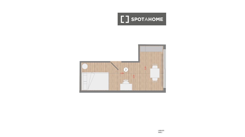 Double room Madrid, 5 beds — photo 24