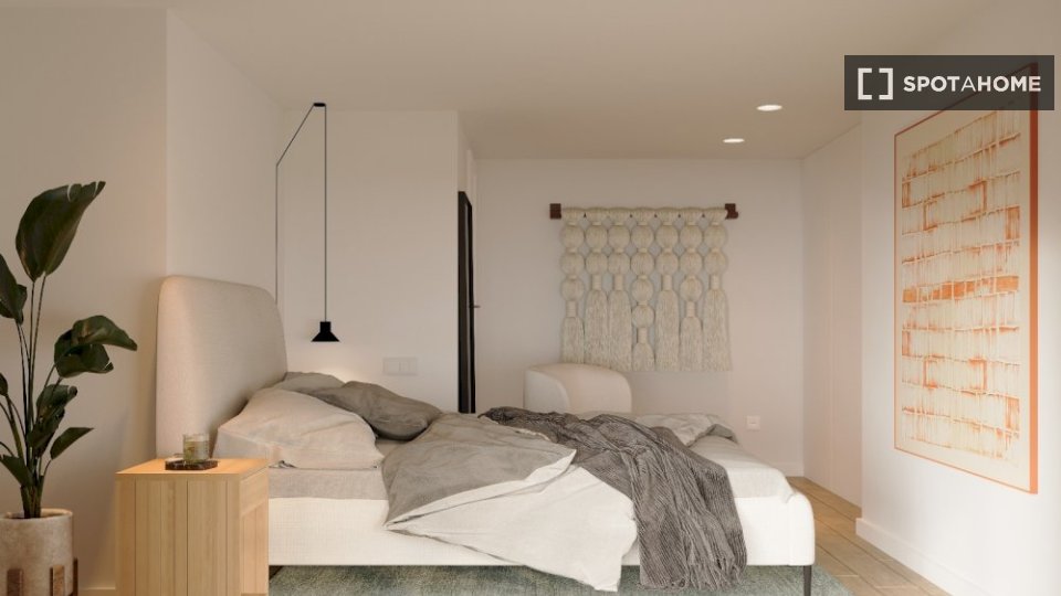 Double room Lisbon, 1 bed — photo 12
