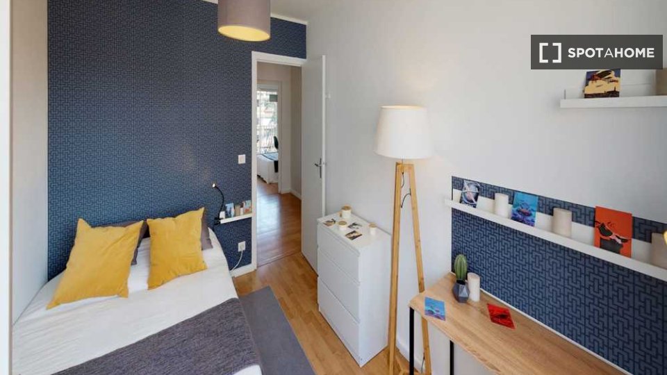 Camera doppia Lione, 4 camere, 90m² — foto 6