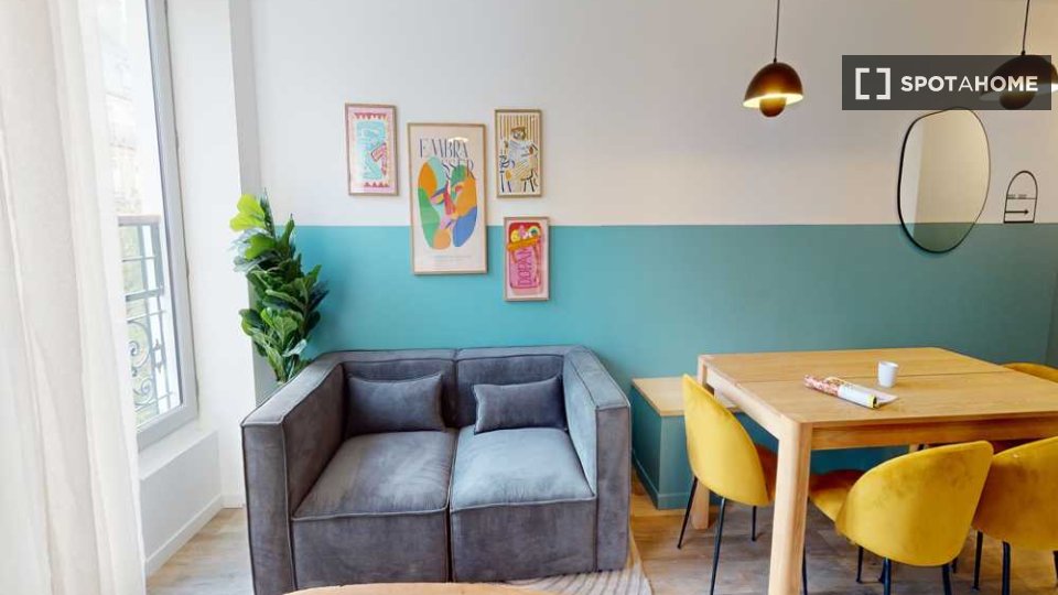 Camera doppia Parigi, 4 camere, 90m² — foto 15