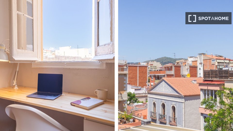 Double room Barcelona, 4 beds, 90m² — photo 2