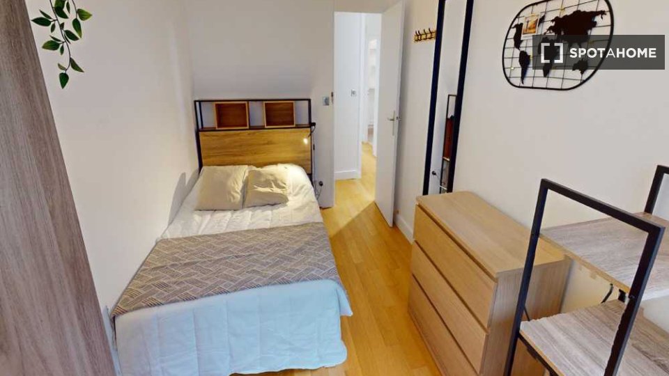 Camera doppia Parigi, 5 camere, 90m² — foto 22