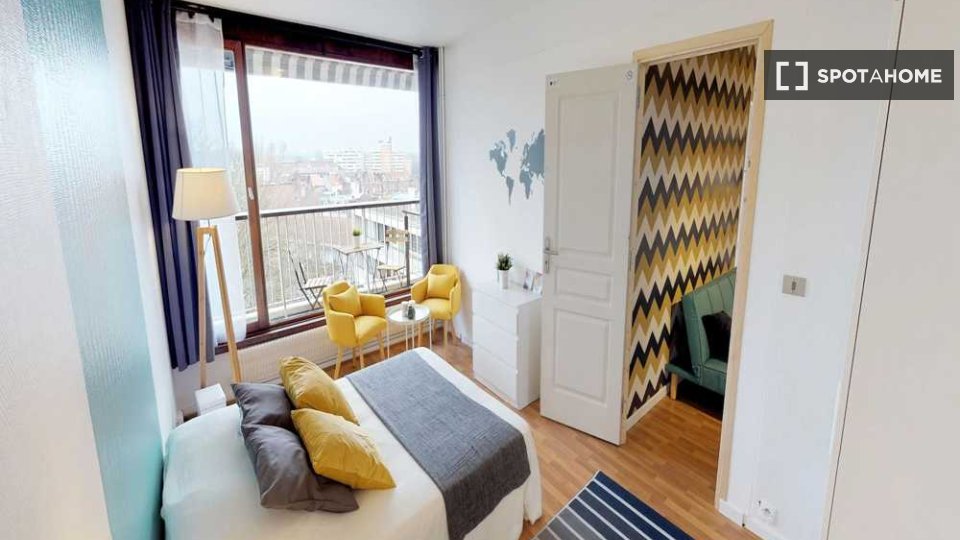 Double room Lille, 5 beds, 110m² — photo 10