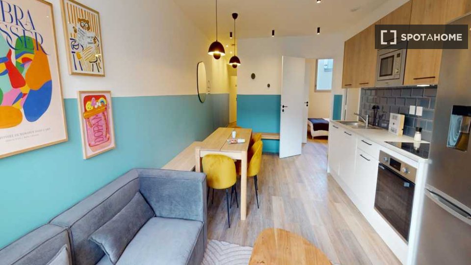 Camera doppia Parigi, 4 camere, 90m² — foto 24