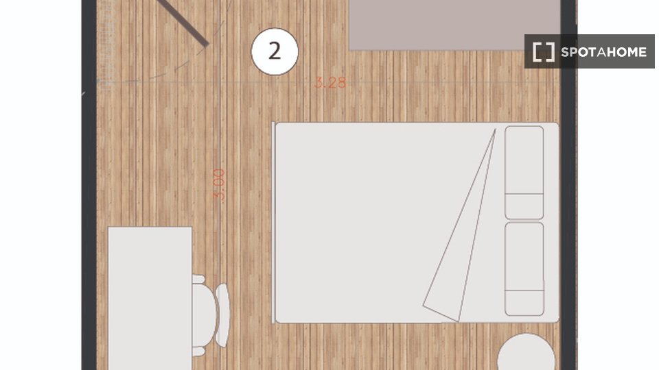 Double room Madrid, 7 beds — photo 16