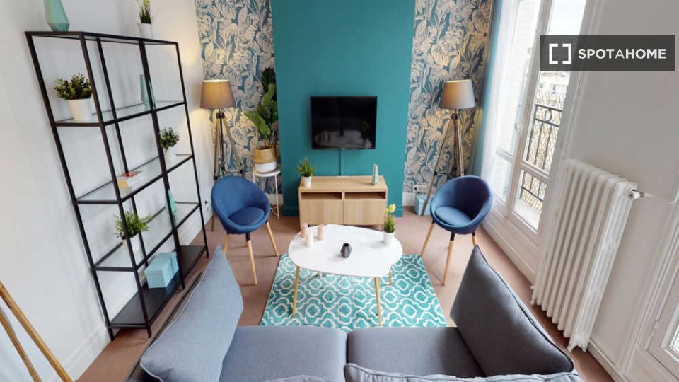 Double room Paris, 7 beds, 190m² — photo 2