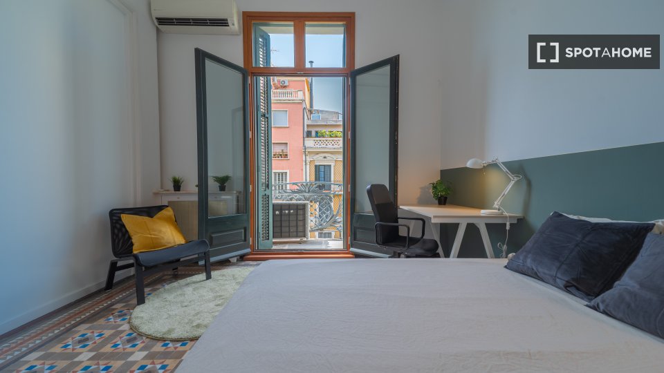 Habitación doble Barcelona, 8 habitaciones, 190m² — foto 10