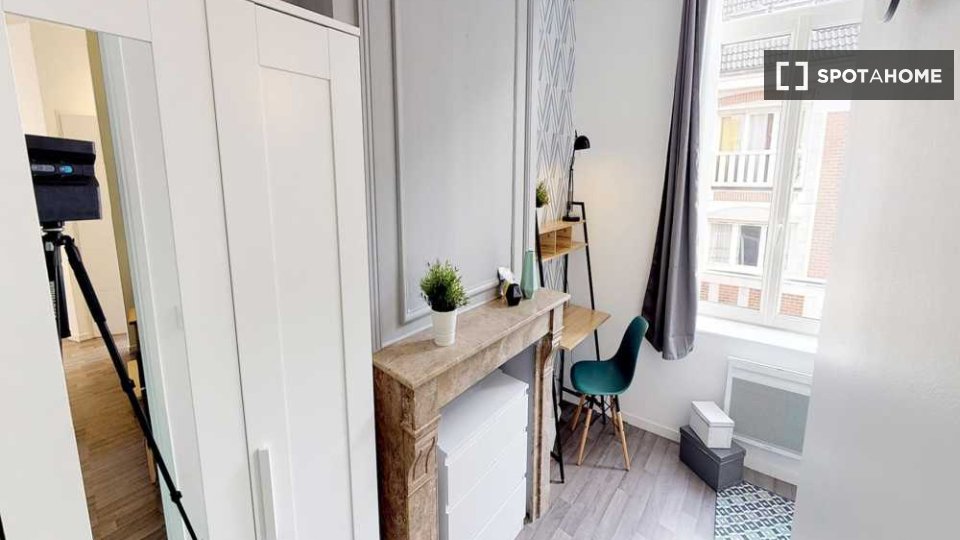 Habitación doble Lille, 4 habitaciones, 80m² — foto 24