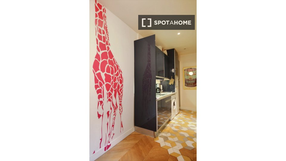 Appartamento con 1 camera da letto in affitto a Saint-Avoye, Parigi