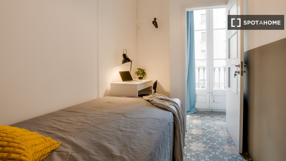 Habitación doble Barcelona, 6 habitaciones, 100m² — foto 12