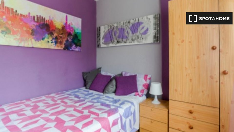 Habitación en un piso compartido de 5 habitaciones en alquiler en Alcalá