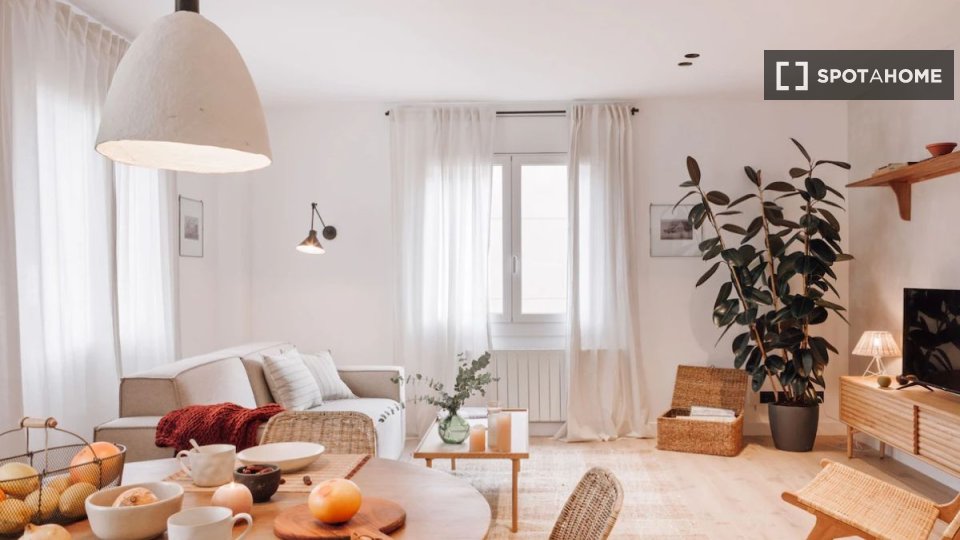 Apartamento de 1 dormitorio en alquiler en barcelo