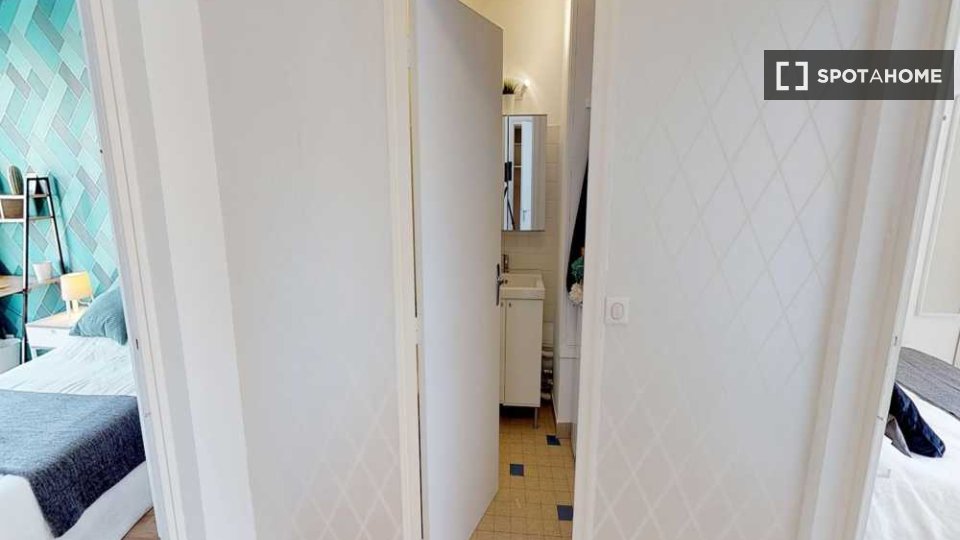 Camera doppia Lione, 4 camere, 90m² — foto 8