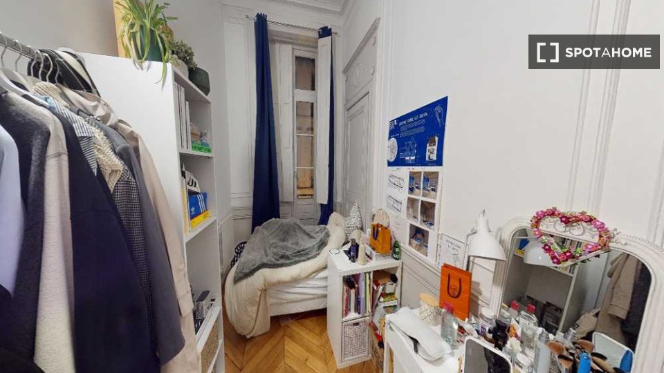 Stanza in appartamento condiviso in affitto a Bellecour Carnot, Lione