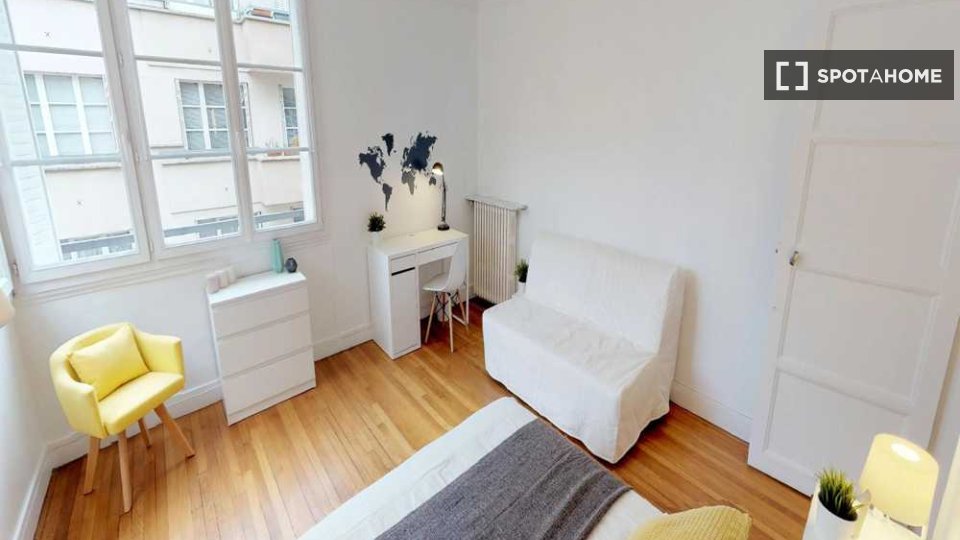 Camera doppia Parigi, 5 camere, 90m² — foto 15