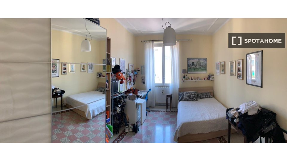 Double room Rome, 4 beds — photo 8