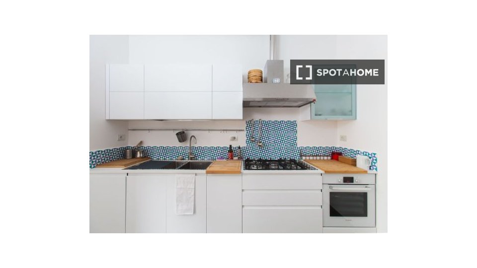 Double room Milan, 1 bed, 80m² — photo 4