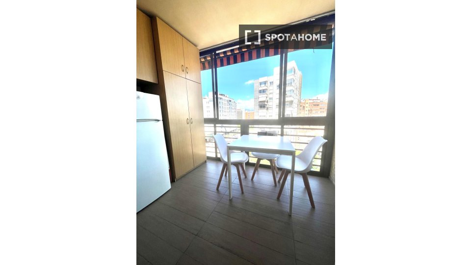 Apartamento de 1 dormitorio en alquiler en Alicante