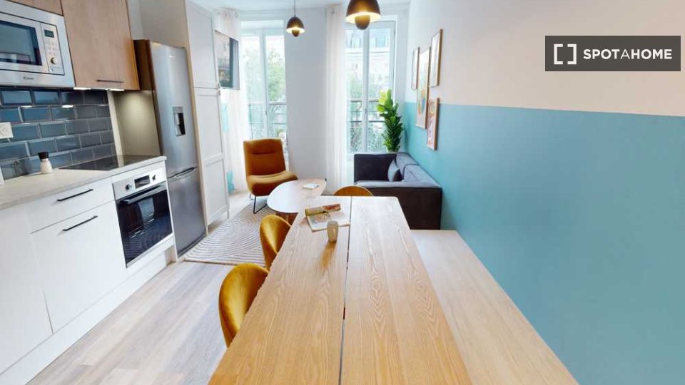 Camera doppia Parigi, 4 camere, 90m² — foto 19