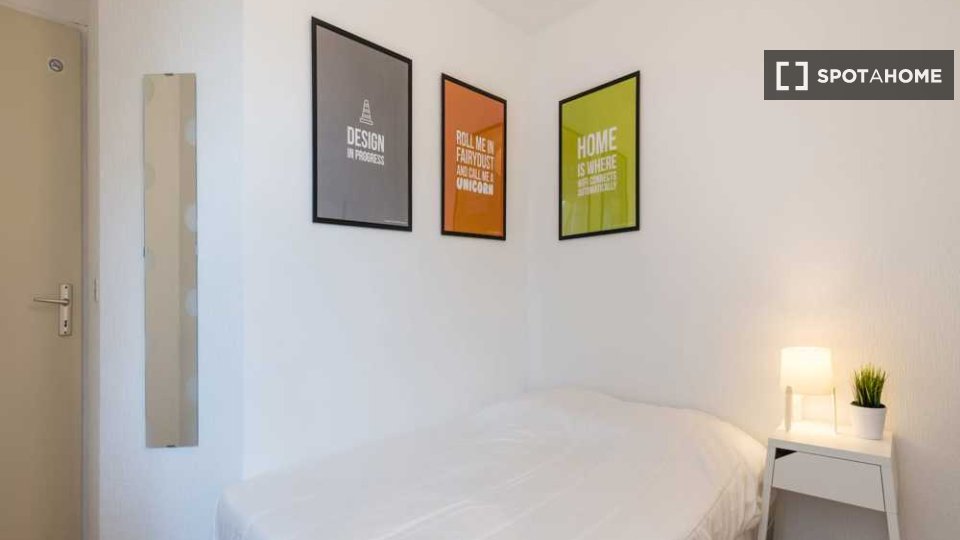 Habitación doble Lyon, 4 habitaciones, 70m² — foto 19