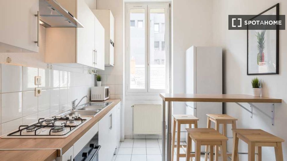 Camera doppia Lione, 4 camere, 90m² — foto 5