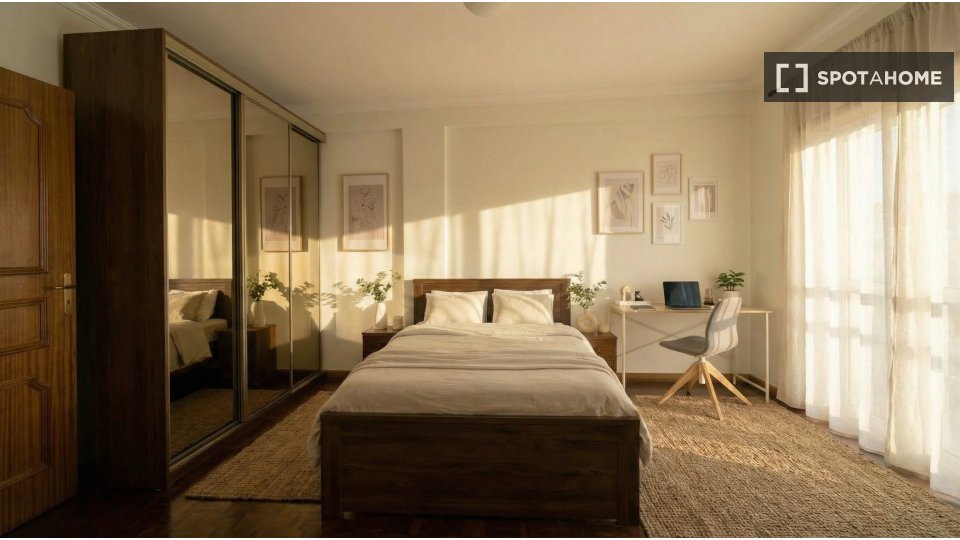 Double room Lisbon, 2 beds, 64m² — photo 15