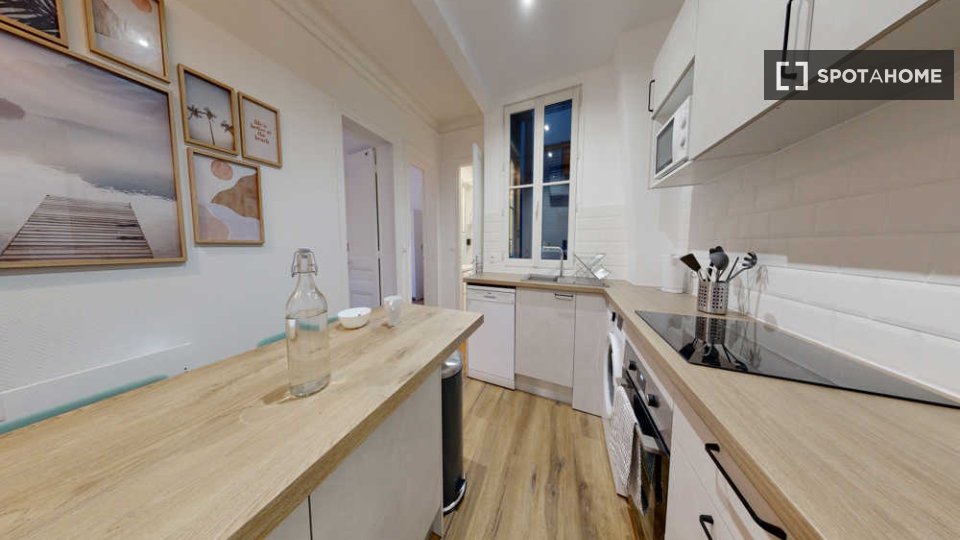 Camera doppia Parigi, 3 camere, 50m² — foto 3