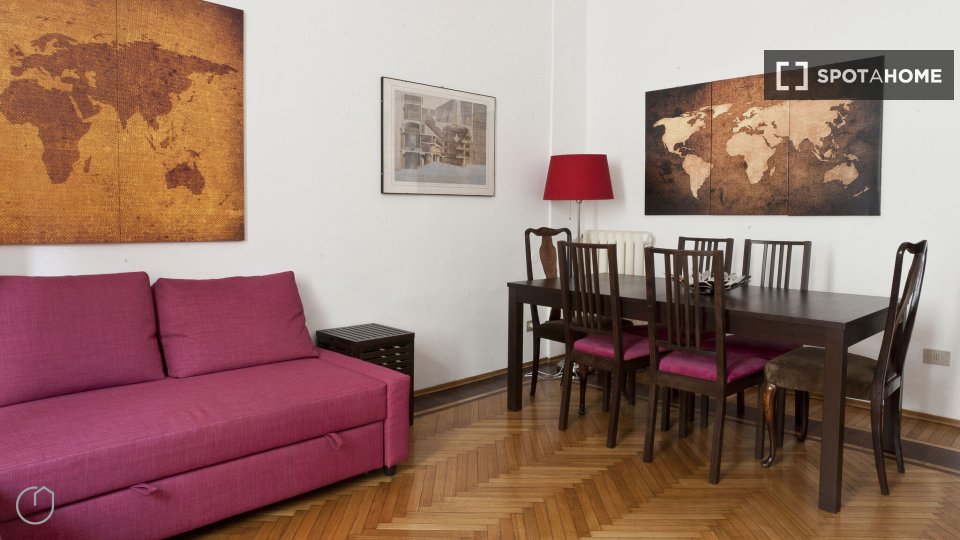 Apartment Milan, 1 bed, 63m² — photo 1