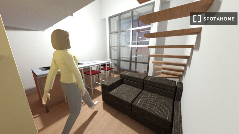 Apartment mono Turin, 35m² — photo 2