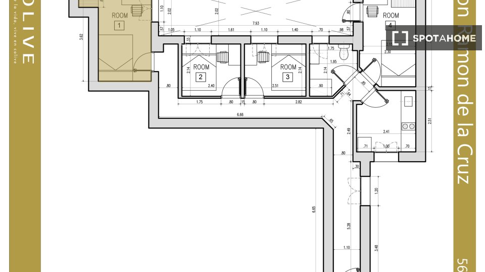 Double room Madrid, 4 beds — photo 24