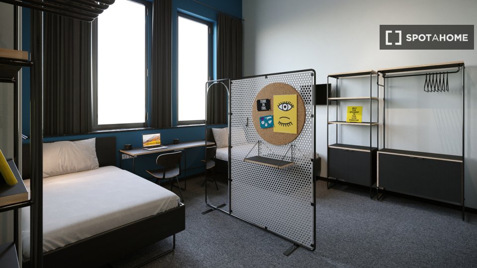 Double room Bologna, 2 beds — photo 24