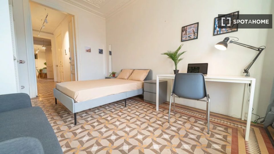 Habitación doble Barcelona, 8 habitaciones, 210m² — foto 12