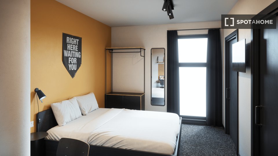 Double room Madrid, 1 bed — photo 2