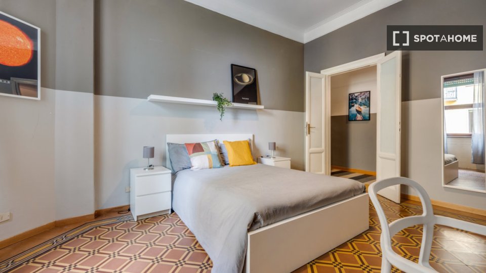 Double room Milan, 3 beds, 89m² — photo 3