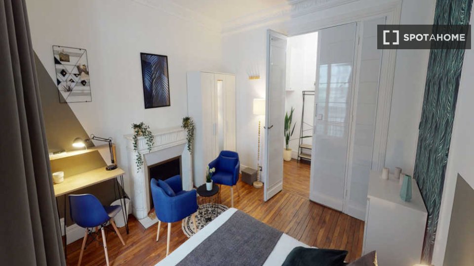 Camera doppia Parigi, 5 camere, 120m² — foto 19