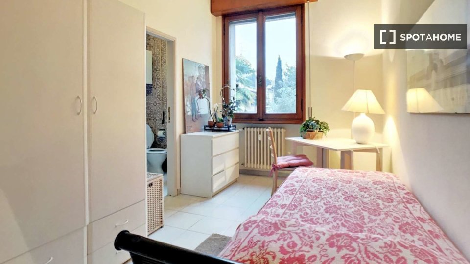 Double room Florence, 1 bed — photo 11